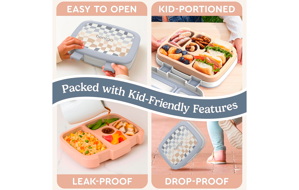 Bentgo Kids Prints (Lonchera para niños) - Ploma
