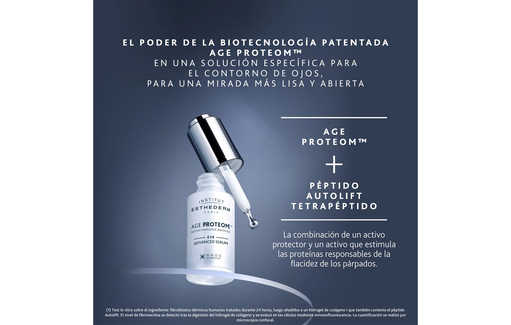 Esthederm Proteom Suero Antiedad Avanzado Para Ojos 15ML Para Todo Tipo de Piel