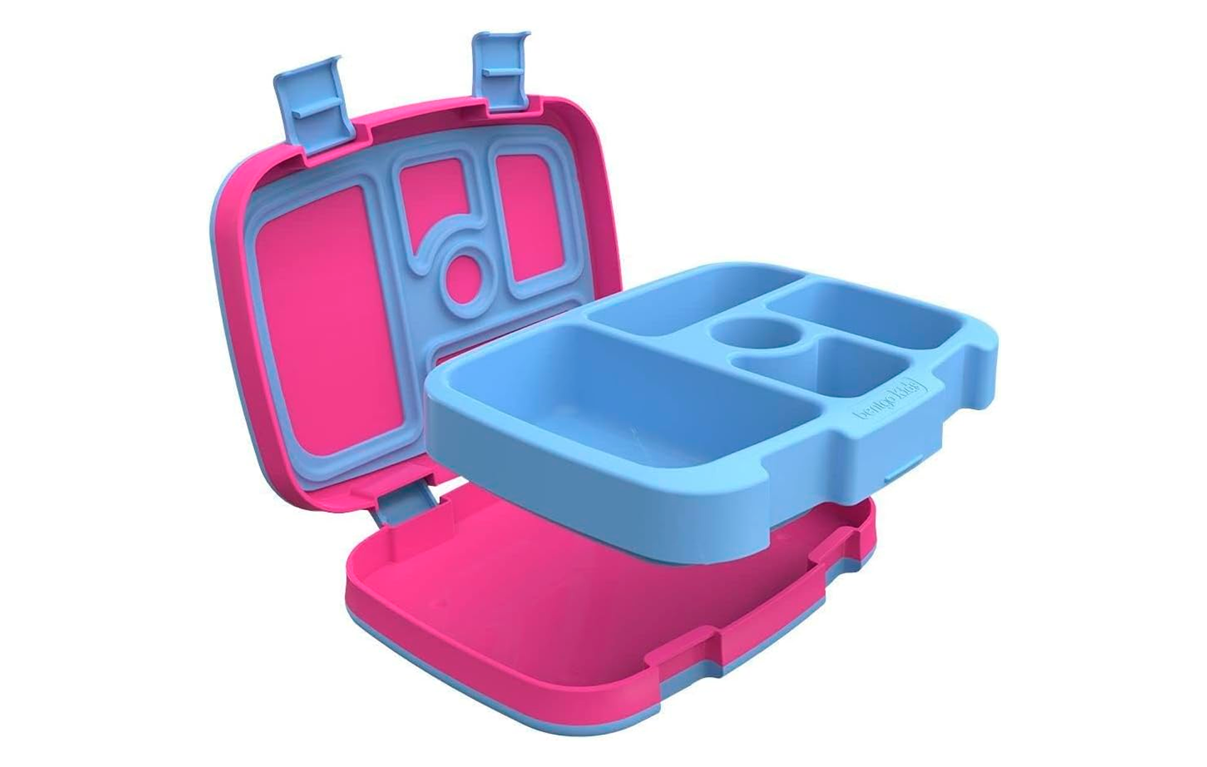 Bentgo Kids Prints (Lonchera para niños) - Rosada Arco Iris