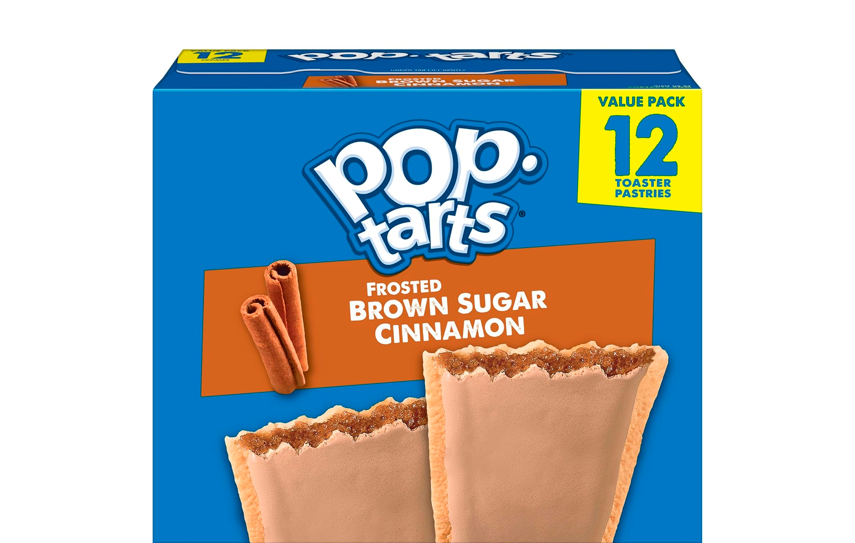 Pop-Tarts - Tostadas (alimentos para el desayuno, bocadillos para niños - 12 Pop-Tarts) (Brown Suggar Cinnamon)
