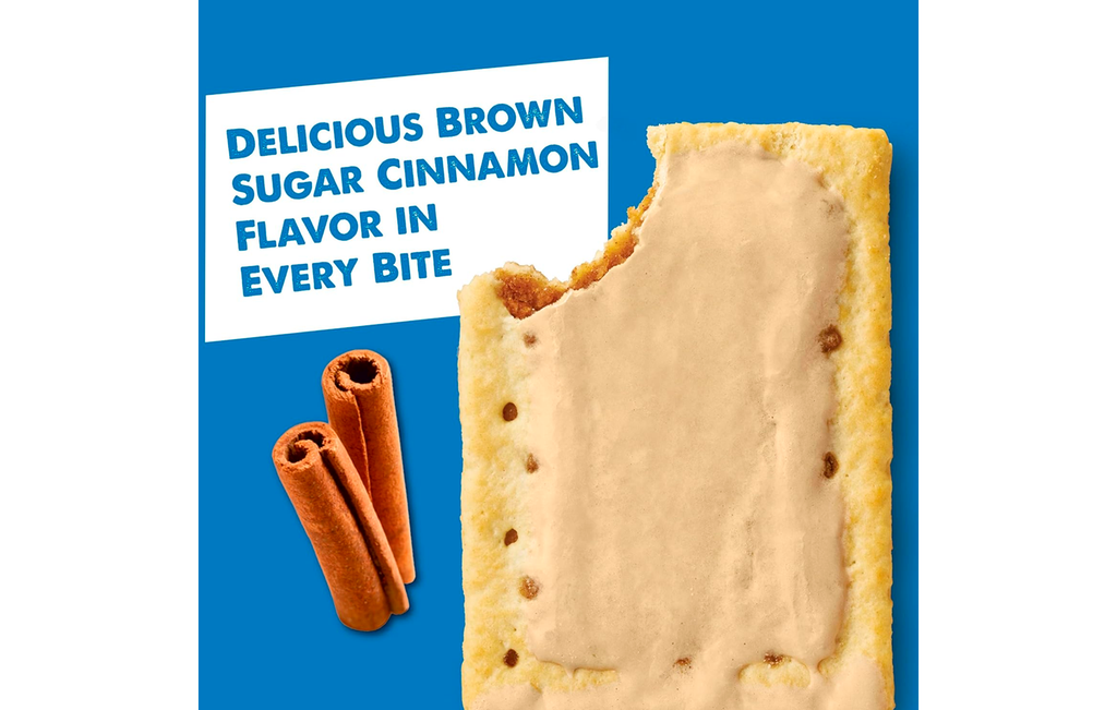 Pop-Tarts - Tostadas (alimentos para el desayuno, bocadillos para niños - 12 Pop-Tarts) (Brown Suggar Cinnamon)