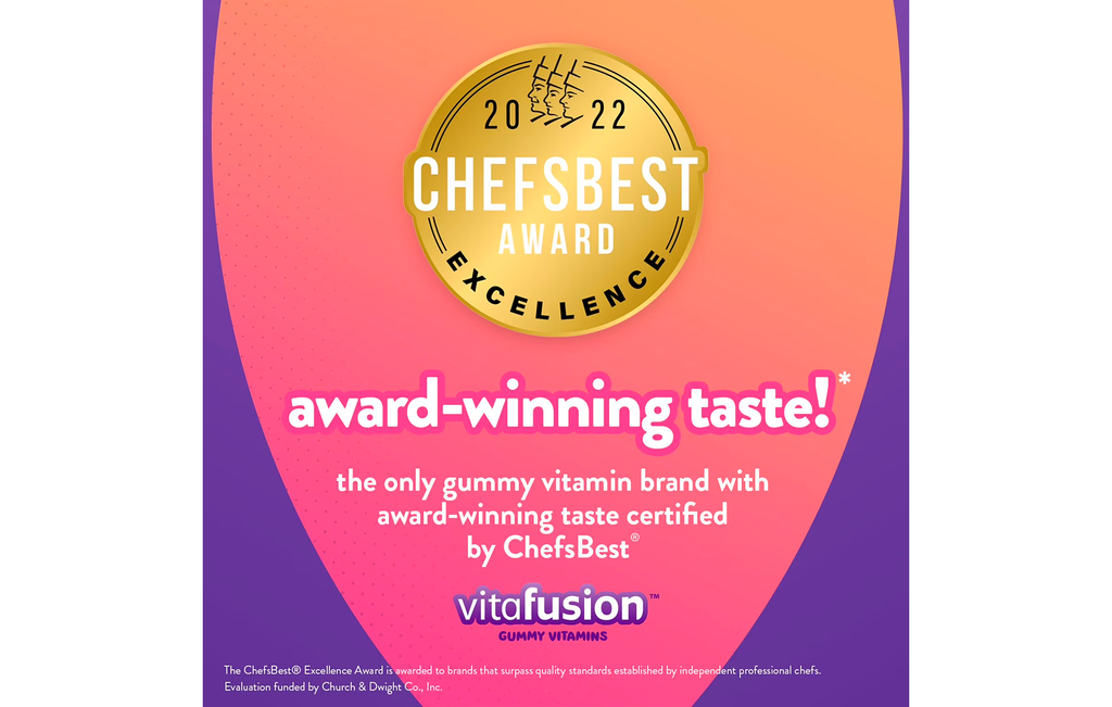 Vitafusion Vitaminas Gomitas de Calcio 500mg para Adultos/100 Unidades.