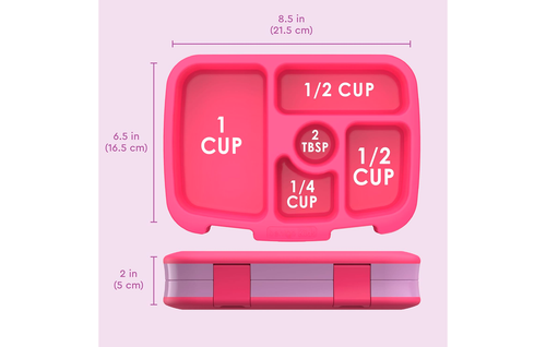 Bentgo Kids Prints (Lonchera para niños) - Rosado Hadas