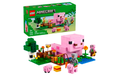 LEGO Minecraft - Figuras de juguete y juego de La Casa del Cerdito Bebé