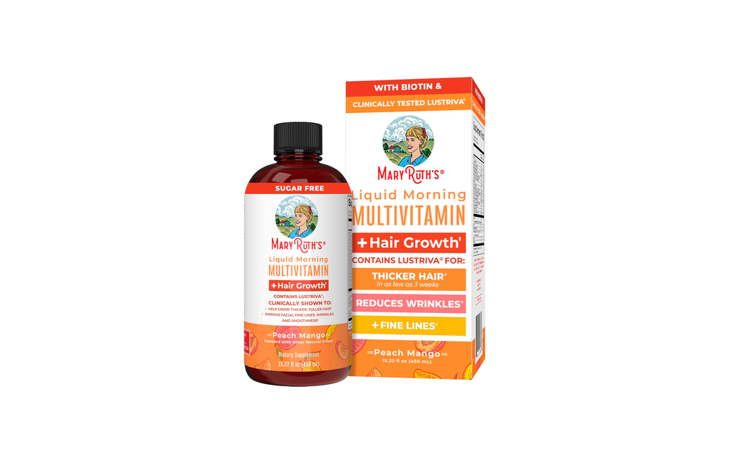 MaryRuth's Multivitamina Líquida + Crecimiento del Cabello (450ml)